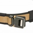 I am selling an Ares Gear Ranger belt, coyote on black with black Cobra quick-release buckle in medium (32″ to 38″ according to Ares Gear website). The belt is about...