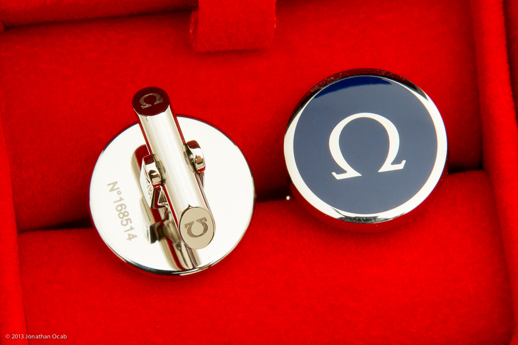 Omega watch cufflinks sales