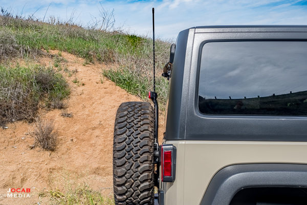 Cobra 75 WX ST and Mopar Jeep Wrangler JK Antenna Kit Install – 