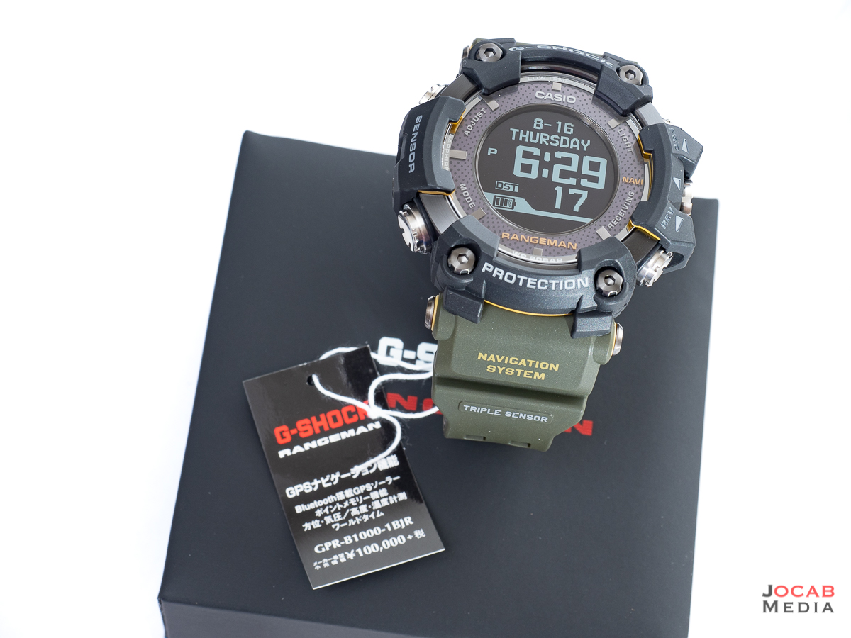 Casio G-Shock Rangeman GPR-B1000-1B / GPR-B1000-1BJR Review 