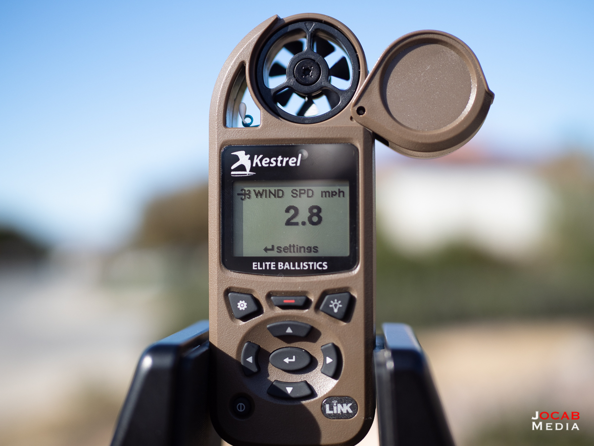 Kestrel 5700 Elite Weather Meter with Applied Ballistics, Black