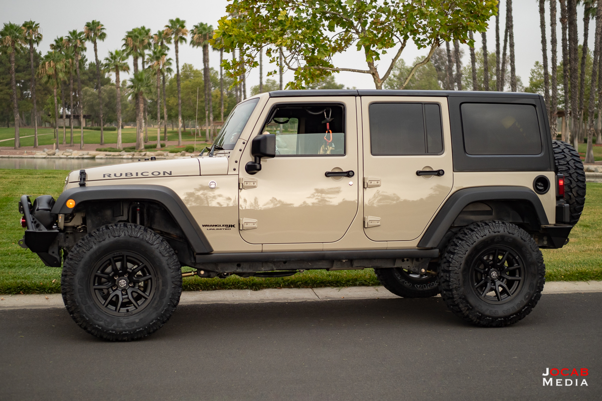 The Jeep Gets New Kicks: 35-inch Tires and  Backspaced Wheels –  