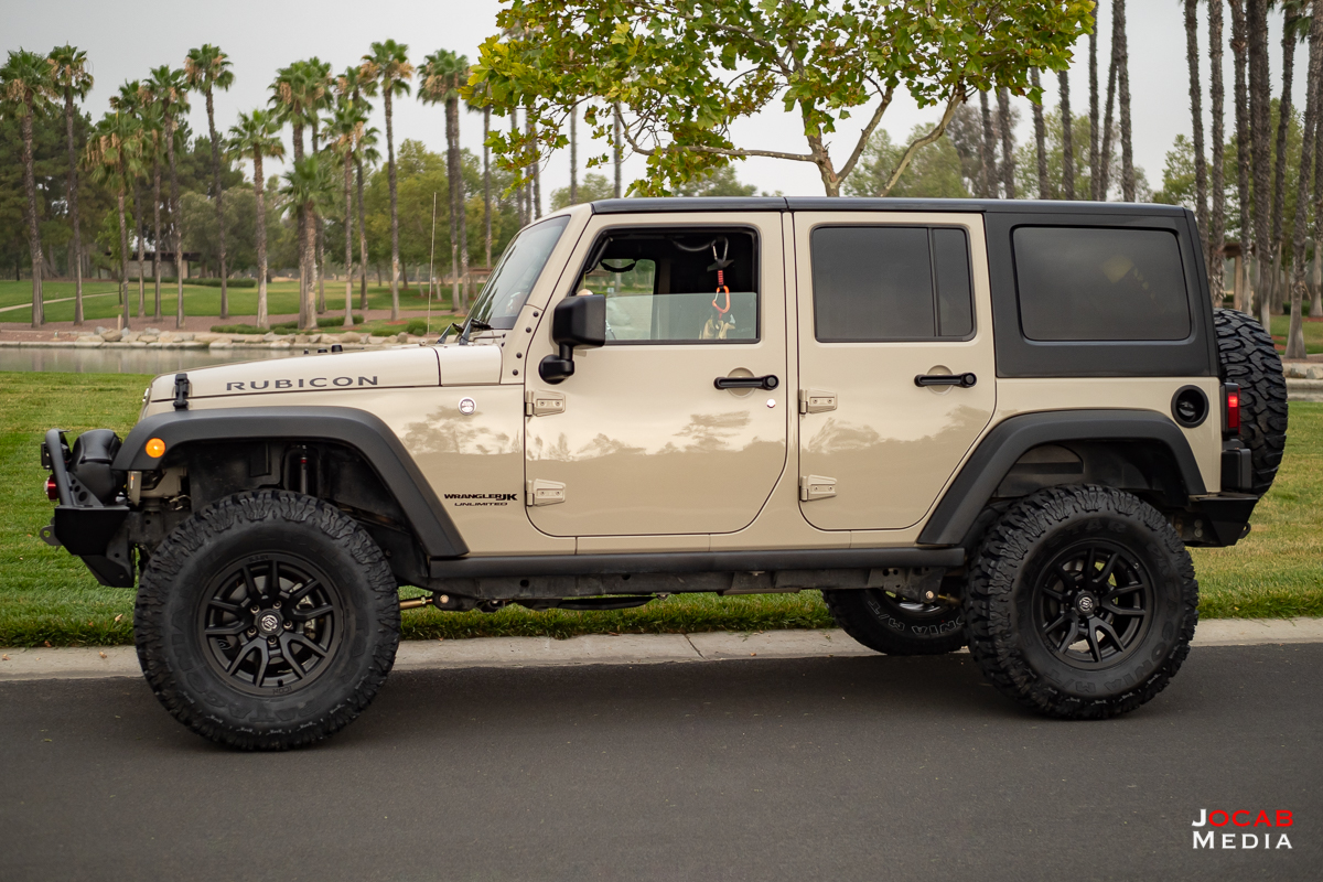 Arriba 34+ imagen 4 door jeep wrangler with 35 inch tires