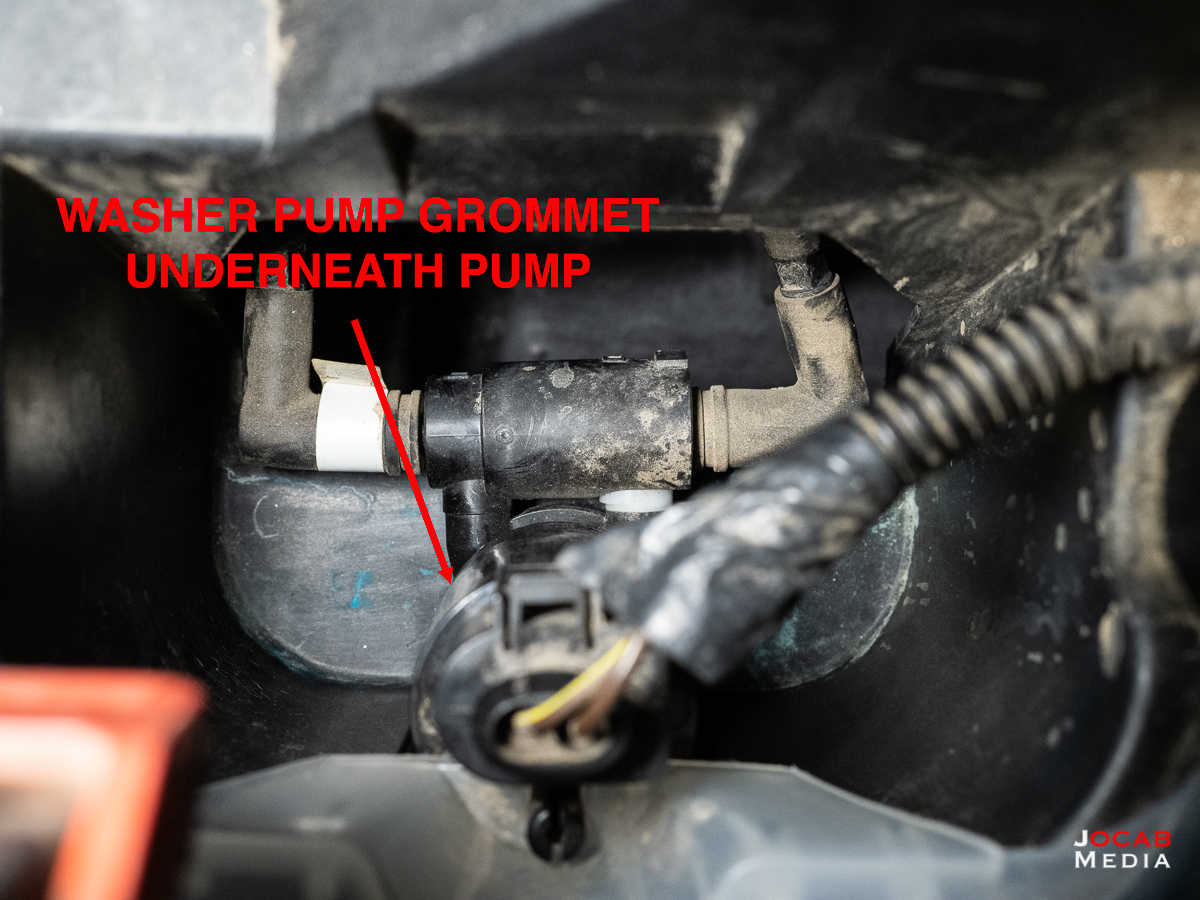 Jeep Wrangler JK / JKU Washer Pump Leak Fix – 